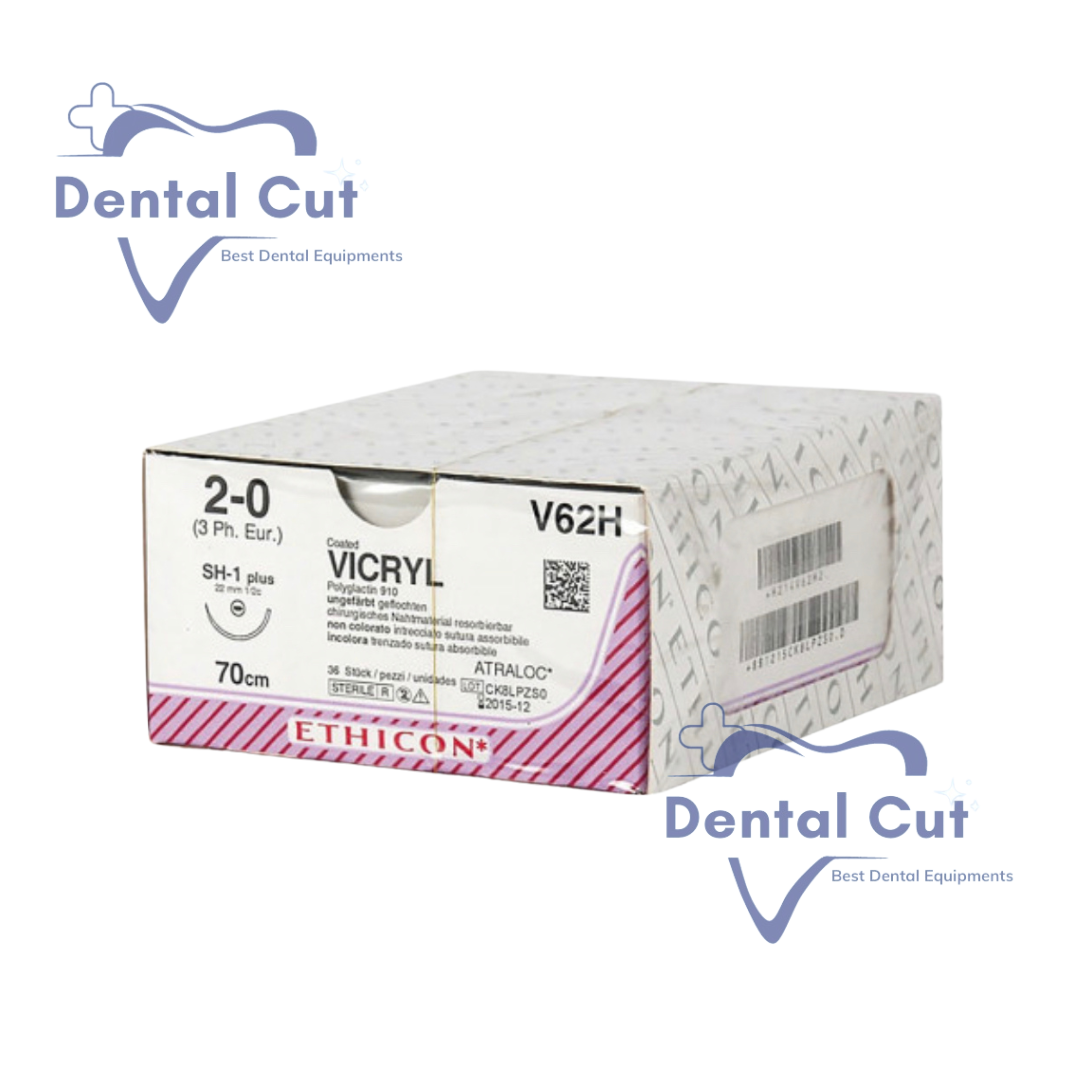Fils de suture Vicryl - 3/0 75 cm 16mm 3/8 cercle